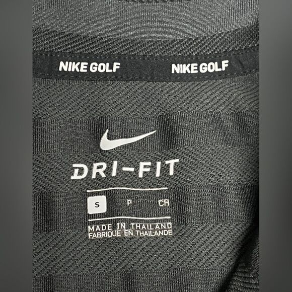 Nike Golf DriFit Striped Polo Shirt Small - Picture 4 of 8